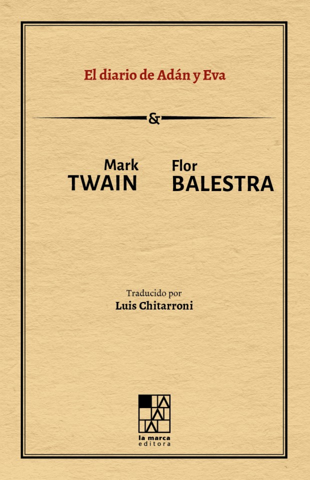 Portada El diario de Adán y Eva