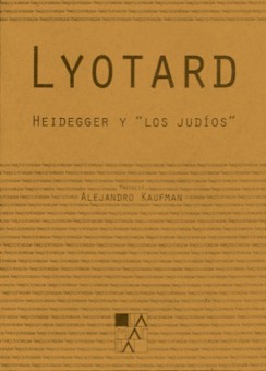 Heidegger y “los judíos”