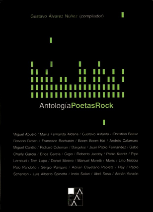 Portada Antología poetas rock