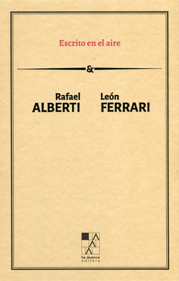 Portada Escrito en el aire
