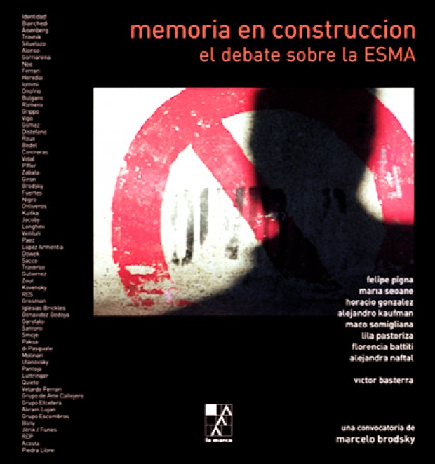 Portada Memoria en construcción: el debate sobre la ESMA